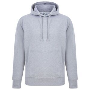 Casual Classics Mens Ringspun Cotton Hoodie / Sports Grey